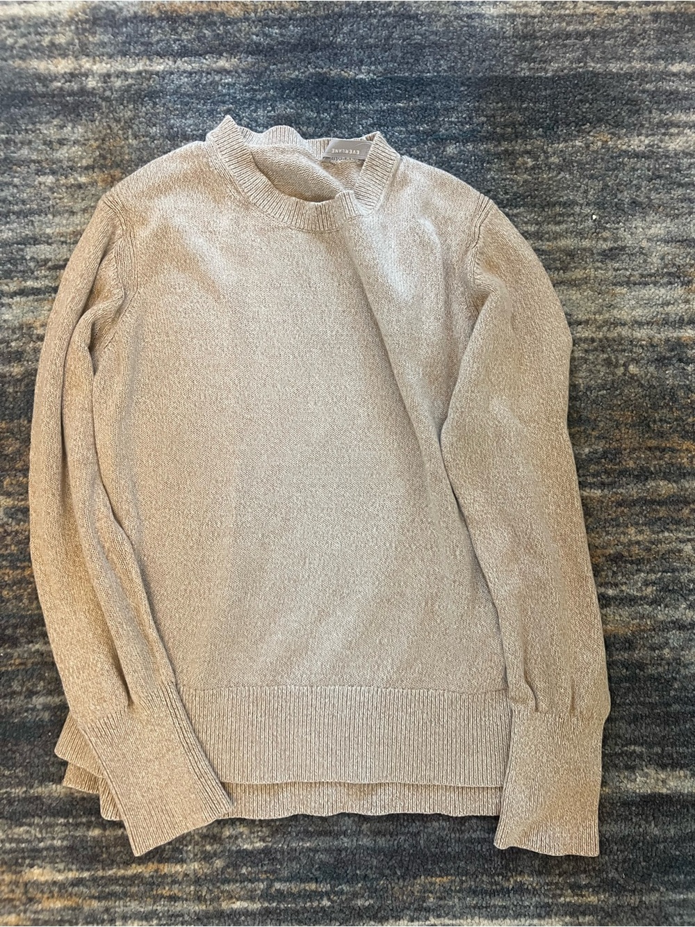 Everlane Women’s Crewneck Sweater in Light Beige
